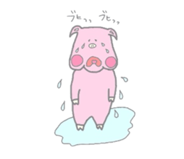 Baby pig BooBoo Sticker sticker #2801075