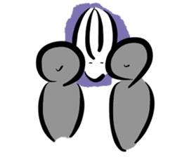 Floating spirits wandering sticker #2801707