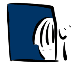 Floating spirits wandering sticker #2801709