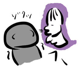 Floating spirits wandering sticker #2801713