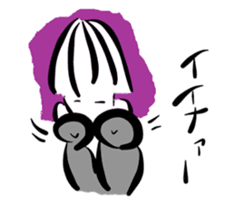 Floating spirits wandering sticker #2801720