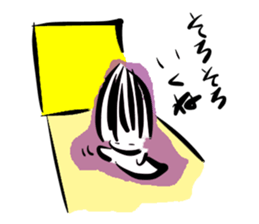 Floating spirits wandering sticker #2801729