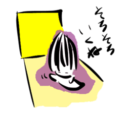 Floating spirits wandering sticker #2801729