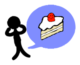 The version 2 of shadow of KUROKO sticker #2802000