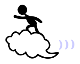 The version 2 of shadow of KUROKO sticker #2802005