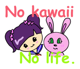 kawaii stickers sticker #2802091