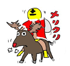 Yellow mask sticker #2802530