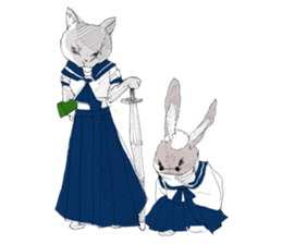 Cats & Rabbits's Disciplinary Committee sticker #2803024