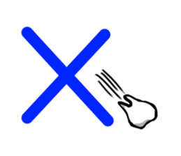 teeth and fungus of tooth decay sticker #2803101