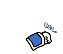 teeth and fungus of tooth decay sticker #2803109