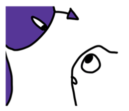 teeth and fungus of tooth decay sticker #2803129