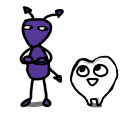 teeth and fungus of tooth decay sticker #2803130