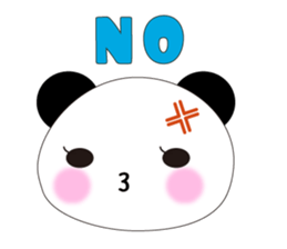 panda's Message sticker #2803553