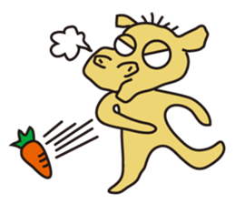 Crazy camel sticker #2803784