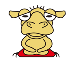 Crazy camel sticker #2803808