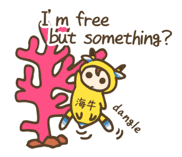 Sea slug baby -Costume Idol- sticker #2804333