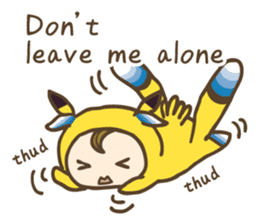 Sea slug baby -Costume Idol- sticker #2804336