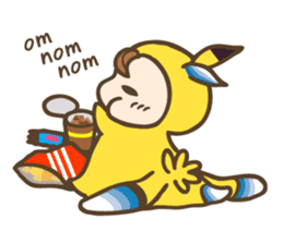 Sea slug baby -Costume Idol- sticker #2804353