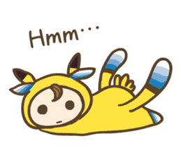 Sea slug baby -Costume Idol- sticker #2804361