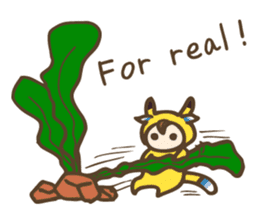 Sea slug baby -Costume Idol- sticker #2804370