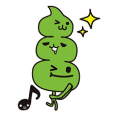 Japanese kelp monster "GAGOMECCHI" sticker #2804691