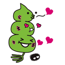 Japanese kelp monster "GAGOMECCHI" sticker #2804697