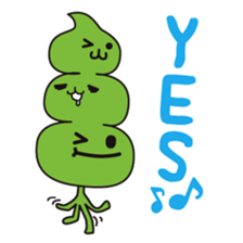 Japanese kelp monster "GAGOMECCHI" sticker #2804699