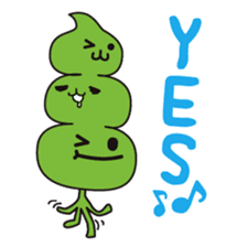 Japanese kelp monster "GAGOMECCHI" sticker #2804699