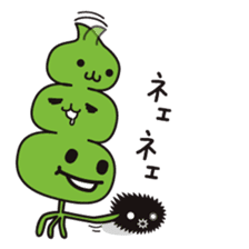 Japanese kelp monster "GAGOMECCHI" sticker #2804701