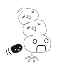 Japanese kelp monster "GAGOMECCHI" sticker #2804705