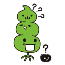 Japanese kelp monster "GAGOMECCHI" sticker #2804714