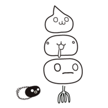 Japanese kelp monster "GAGOMECCHI" sticker #2804717