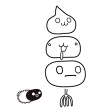 Japanese kelp monster "GAGOMECCHI" sticker #2804717