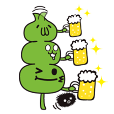 Japanese kelp monster "GAGOMECCHI" sticker #2804719