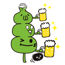 Japanese kelp monster "GAGOMECCHI" sticker #2804719