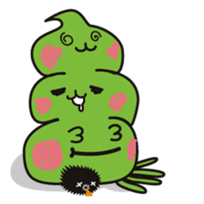 Japanese kelp monster "GAGOMECCHI" sticker #2804720