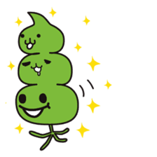 Japanese kelp monster "GAGOMECCHI" sticker #2804726