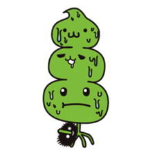 Japanese kelp monster "GAGOMECCHI" sticker #2804727