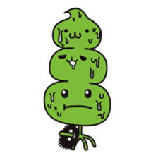 Japanese kelp monster "GAGOMECCHI" sticker #2804727