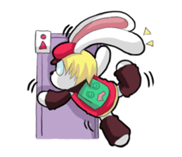 Naughty Bunny sticker #2804792
