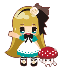 Pleasant days of Alice and Friends sticker #2804931