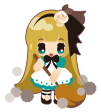 Pleasant days of Alice and Friends sticker #2804934