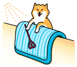 Shiba Inu Genki No.2 (Housework ver.) sticker #2805301