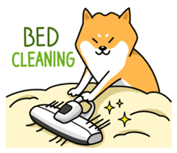 Shiba Inu Genki No.2 (Housework ver.) sticker #2805302