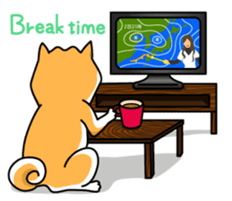 Shiba Inu Genki No.2 (Housework ver.) sticker #2805310