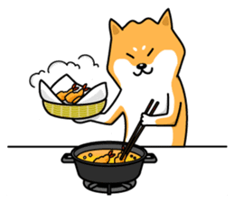 Shiba Inu Genki No.2 (Housework ver.) sticker #2805315