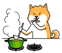 Shiba Inu Genki No.2 (Housework ver.) sticker #2805317