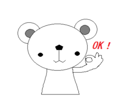 shirokuma no.1 sticker #2806011