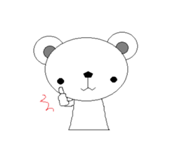 shirokuma no.1 sticker #2806017
