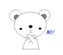 shirokuma no.1 sticker #2806023